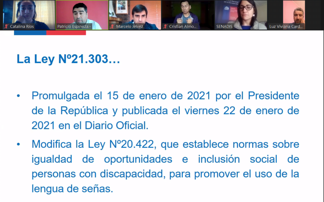 EMPORCHA PARTICIPA DE CHARLA SOBRE LA IMPORTANCIA DE LA INCLUSIÓN DEL LENGUAJE DE SEÑAS