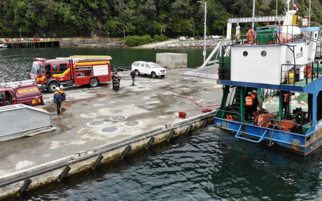 Armada y Emporcha realizarán conjuntamente un simulacro de derrame de hidrocarburos