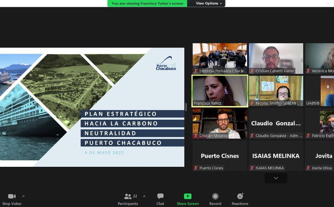 Puerto Chacabuco lanza su Plan de Sustentabilidad y se pone a la vanguardia de los “puertos verdes” en Chile